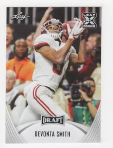 2021 LEAF DRAFT FOOTBALL DEVONTA SMITH #26 - Picture 1 of 1