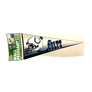 Vintage 1996 Indianapolis Colts NFL Licensed Game Day Color-Wall Pennant Sticker - Picture 1 of 1