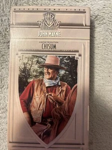 Chisum VHS Tape (Starring John Wayne) NEW In Original Wrap V3 A1 - Picture 1 of 2