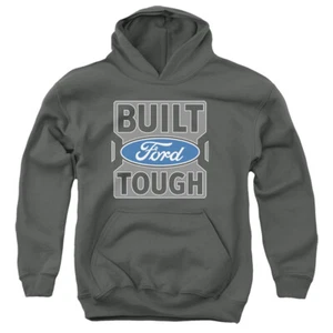 FORD TRUCKS BUILT FORD TOUGH Kids Hoodie Sweatshirt SM-XL BOYS GIRLS SZ 6-20 - Picture 1 of 2