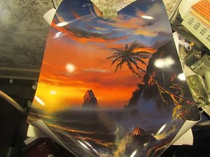 Poster Art, Scape marino dai colori vivaci - Foto 1 di 4