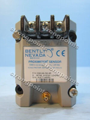 Bently Nevada 330100-50-05 Proximitor Sensor 3300 5 MM 8 MM 5 Metre Cable PLC - Image 1 of 4