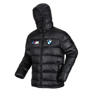 Chaqueta acolchada de invierno cálida con capucha aislada ligera para hombre BMW M SPORT regata - Imagen 1 de 7
