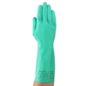 3 pares de guantes resistentes a productos químicos ANSELL SOL-VEX 12", nitrilo talla 6-6-1/2 (xs) - Imagen 1 de 4