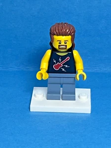 LEGO City Town Recreation Minifig #60294 - Nate Fun Fair Stand Worker - cty1020 - Imagen 1 de 2