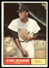 1961 Topps Earl Wilson Boston Red Sox #69