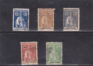 MANTELLO VERDE FRANCOBOLLI CERERE (1914) - Foto 1 di 1
