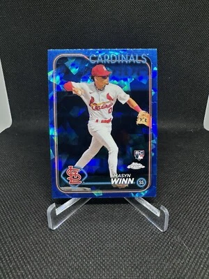 2024 Topps Chrome Sapphire Edition - #480 Masyn Winn (RC) Cardinals - Image 1 of 2