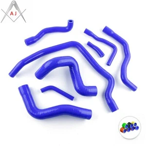 Kit de mangueras radiador de silicona para BMW E34 M50 525 525i 528 530 530i 1989-1995 azul - Imagen 1 de 8