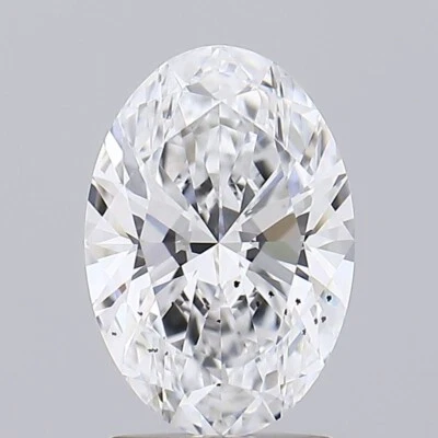 1.9 GIA Lab-Grown Diamond D SI2 Oval | CVD Diamond - Image 1 of 4