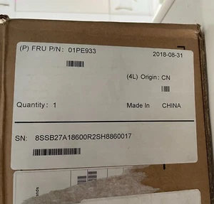 NOB IBM LENOVO 01PE933 - ThinkSystem SR630 Systemplatine - Bild 1 von 2
