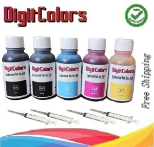 bulk 4 color 30ml bottle refill ink for Hp Printer ink cartridge - Picture 1 of 7