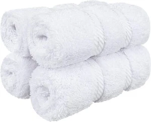 American Soft Linen Luxury Washcloths for Bathroom, 100% Cotton 4 Piece Turkish - Picture 1 of 8