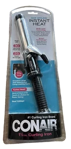 Conair Instant Heat Curling Iron 1-1/4" Soft Curls 25 Heat Settings CD82WCSR - Picture 1 of 4