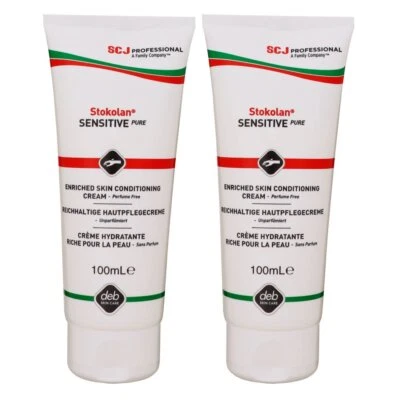 SC Johnson Stokolan Sensitive Pure 2 x 100 ml Hautpflegecreme Handcreme