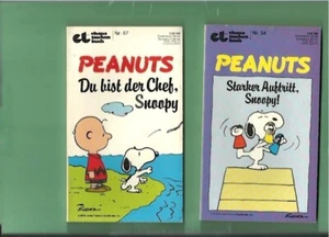 Ehapa Taschenbuch - 2 x Peanuts - Nr. 54 + 57 - 1979 + 1980 - Snoopy - Bild 1 von 2