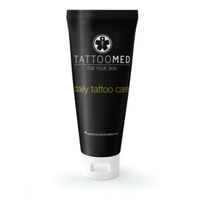 TattooMed - Cuidado diario del tatuaje 100 ml vegano cuidado del tatuaje crema color crema protectora - Imagen 1 de 3