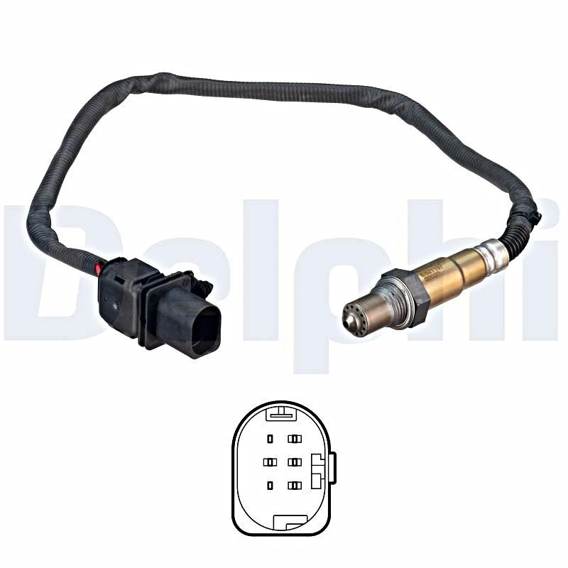 DELPHI Lambda Sensor For ALFA ROMEO Giulietta FIAT 500X Tipo JEEP 10-20 53302940 - Image 1 of 1