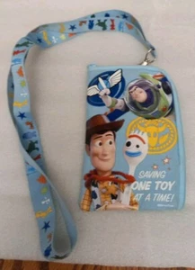 Disney Toy Story Wallet Blue Children Boys Girls Zip Wallet Kids Coin Purse - Picture 1 of 9