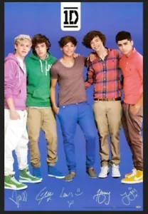 2 x Different One Direction Posters Rolled and Unused in Plastic - Picture 1 of 3