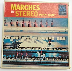 7-1/2ips Marches In Stereo John Gart Reel Tape - Picture 1 of 3