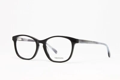 Óculos Feminino Vera Wang V513 Preto 52mm Armação Plástica Redonda NOVO! - Imagem 1 de 4