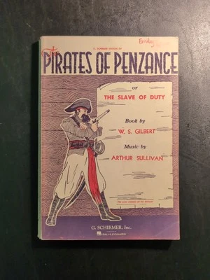 Partituras vocales de The Pirates of Penzance or The Slave of Duty Foto 1 de 4