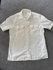 Zara Men's Medium Relaxed Fit Shirt White - Picture 1 of 9