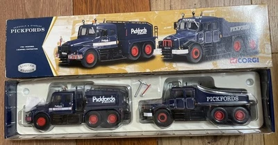 Camión modelo Corgi escala 1/50 17904 - 2 contratistas Scammell - Pickfords Foto 1 de 4