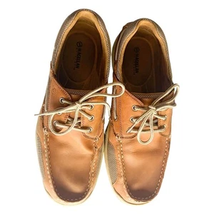 Magellan Outdoors Laguna Madre Leder Bootsschuh Stil Schuhe Herren Größe 11E - Bild 1 von 15