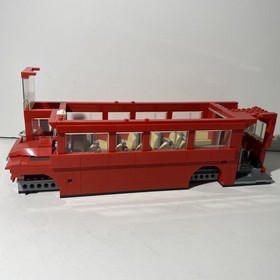 Lego Creator London Double Decker Bus 10258 Incomplete For Parts