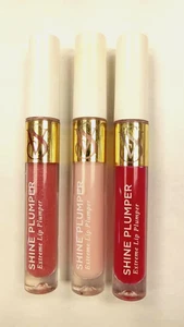 Victoria's Secret Shine Lip Plumper Extreme  3 PACK Rose, Peony, Strawberry - Picture 1 of 2