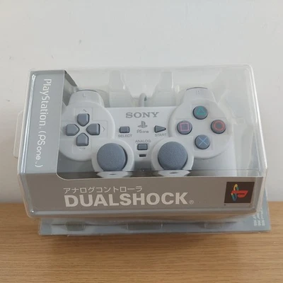PlayStation One Grey Dualshock Controller Japan Import Brand New Sealed - Image 1 of 4