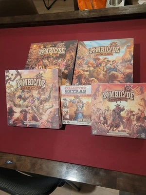 Zombicide: Undead Or Alive Steampunk Kickstarter Pledge + Running Wild ~ NUEVO~ Foto 1 de 4