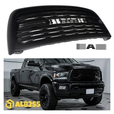 LTD Limited Style Grille For Ram 2500 3500 2013-2018 Front Grill W/Access Black Foto 1 de 4