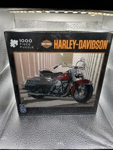 Schmid Harley Davidson 1000 Piece Puzzle San Fran Pan Motorcycle 78345 - New! - Picture 1 of 3