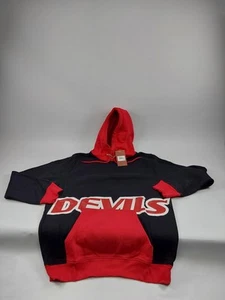 New Jersey Devils Mitchell & Ness NHL Big Face 5.0 Hoodie  - Picture 1 of 3