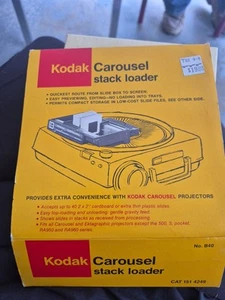 VTG KODAK CAROUSEL STACK LOADER B40- 151 4249 IN THE BOX IN GREAT CONDITION - Picture 1 of 6