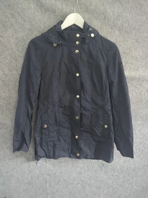 GEOX W ANNYA Woman's  Jacket UK 6- Gothic Blue With Hood - Image 1 of 4