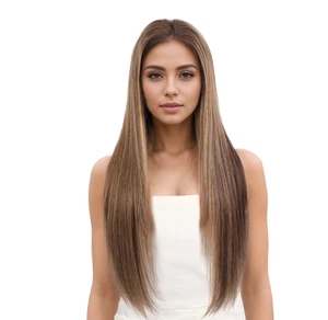 Sleek Spotlight 100% Human Hair 13x4 Lace Wig Long Straight - ESTHER - Picture 1 of 3