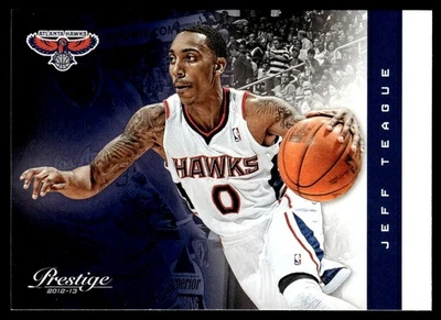 2012-13 Panini Prestige Jeff Teague Atlanta Hawks #127 - Image 1 of 2