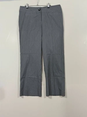 Studio 1940 Women’s Gray Dress Pants Size 12 (34" x 28") Stretch Career Wear - Image 1 of 4