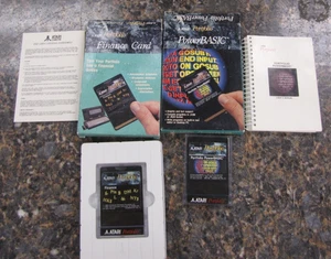 Atari Portfolio Power Basic ROM Card & Finance Card In Boxes Excellent/Working - Picture 1 of 9