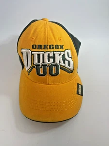 Oregon Ducks Strapback Hat Top of the World Wool Adjustable NCAA Cap Green/Yello - Picture 1 of 7