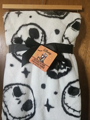 Disney's A Nightmare Before Christmas Faux Rabbit Fur Blanket - Image 1 of 3