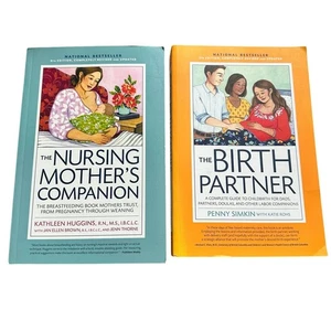 Pregnancy Book Bundle: Nursing Mothers Companion (8th) & The Birth Partner (5th) - Imagen 1 de 5
