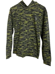 Carhartt Hoodie Graphic Long Sleeve Sweatshirt Camouflage Size XL (18/20) Boys - Picture 1 of 10