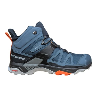Botas de senderismo Salomon X Ultra 4 Mid GTX para hombre - azules/negras - talla EE. UU. 12,5 - 473526 Foto 1 de 4