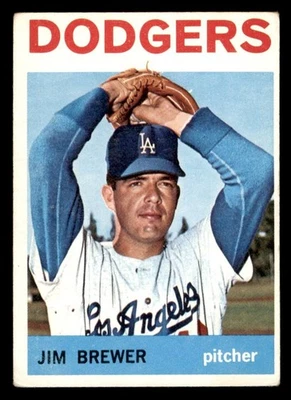 1964 Topps Baseball #553 Jim Brewer GD *g2 - Image 1 of 2
