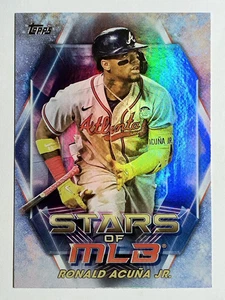 2023 Topps Stars of MLB #SMLB3 Ronald Acuña Jr. - Imagen 1 de 2